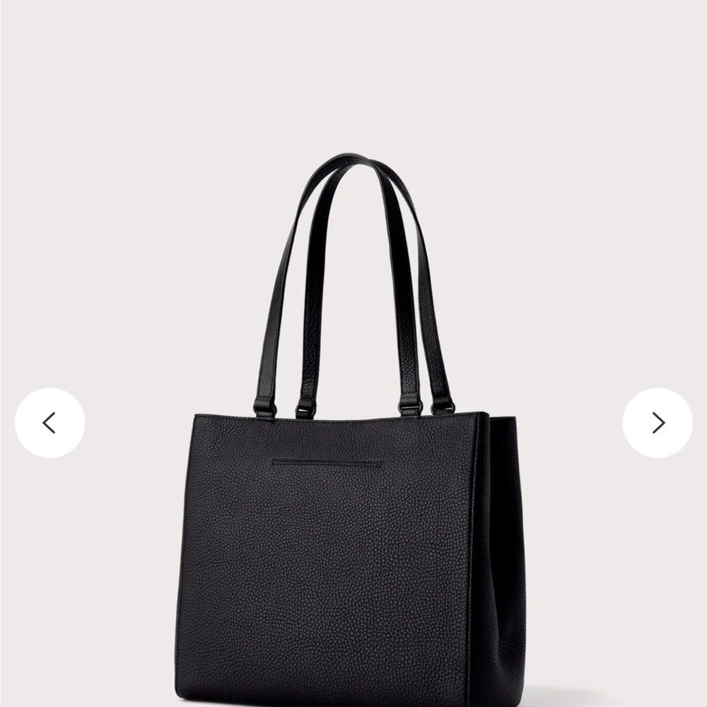 Dagne Dover Black Tote Bag Size Medium - Picture 3 of 11